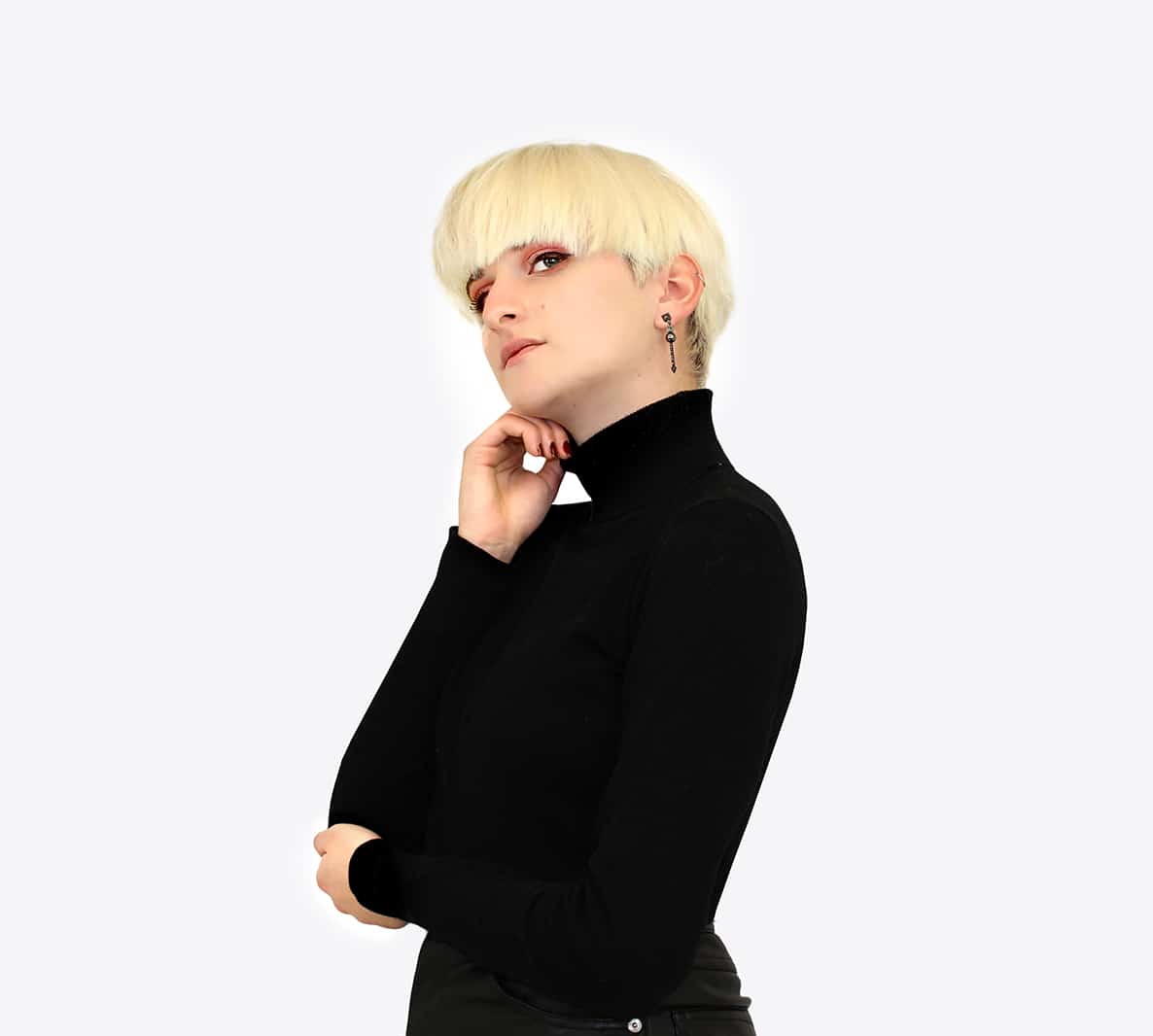 Boucles d’oreille ADELE ornées de perles en cristal – Image 4