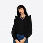 Collier ALESSIA orné de cristaux rouges et blancs – Image 4