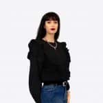 Collier ALESSIA orné de cristaux rouges et blancs – Image 5