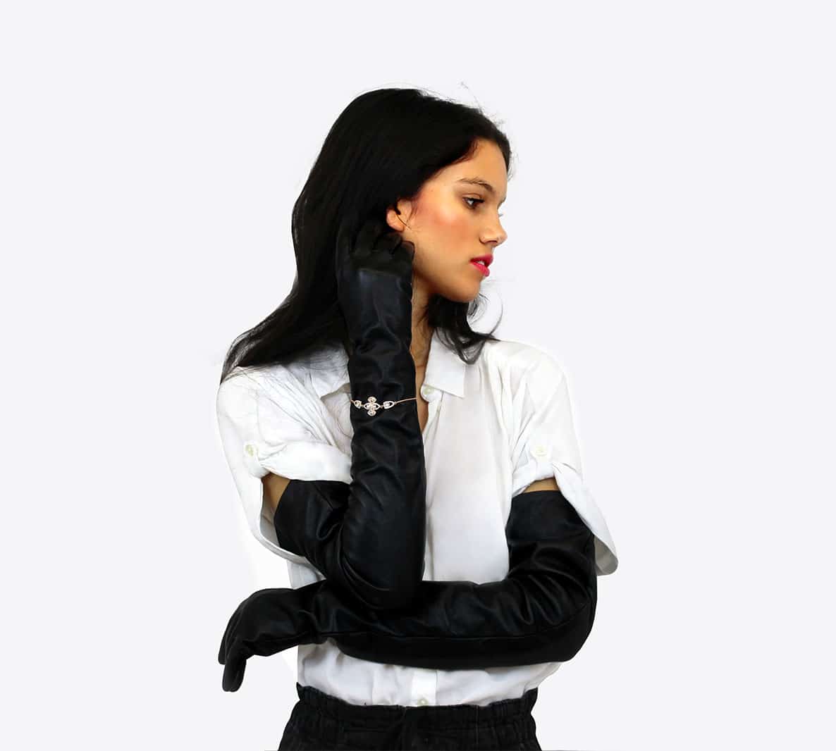 Bracelet ALIANA orné de cristaux blancs – Image 4