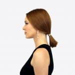 Boucles d&#039;oreille ANAELLE ornées de perles en cristal – Image 5