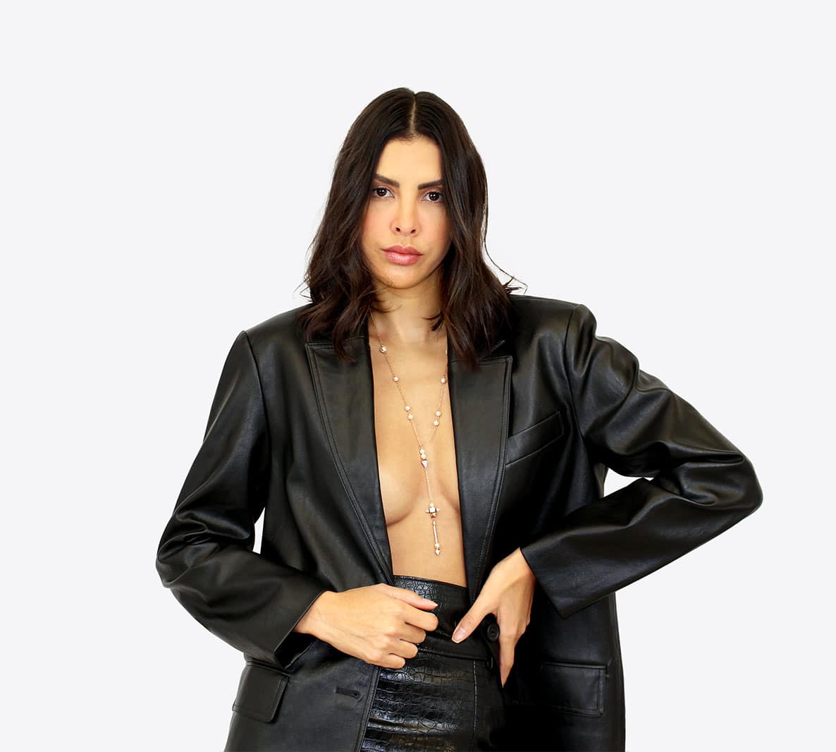 Sautoir ANDREA orné de perles dorées – Image 4