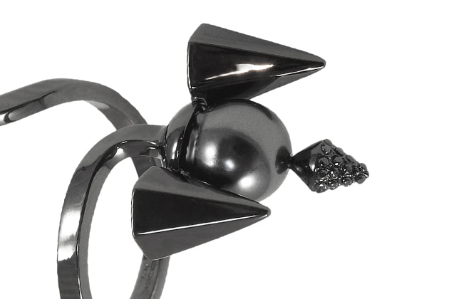 Bague ALICIA ornée d'une perle de cristal – Image 3