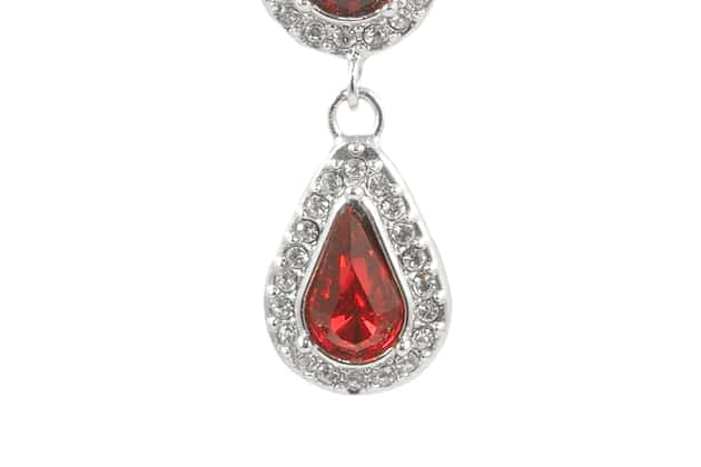 boucles d'oreilles ROUGE CRUSH crista moulin rouge by on aura tout vu l
