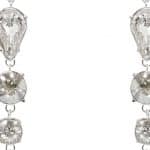 Boucles d&#039;oreille AMAYA ornées de cristaux blancs – Image 3