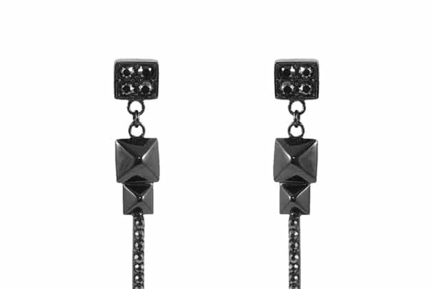 Boucles d’oreille ALEXIA ornées de perles en cristal – Image 2