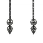 Boucles d’oreille ALEXIA ornées de perles en cristal – Image 3