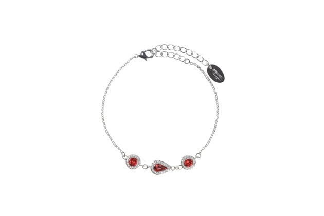 bracelet ROUGE CRUSH cristal moulin rouge par on aura tout vu