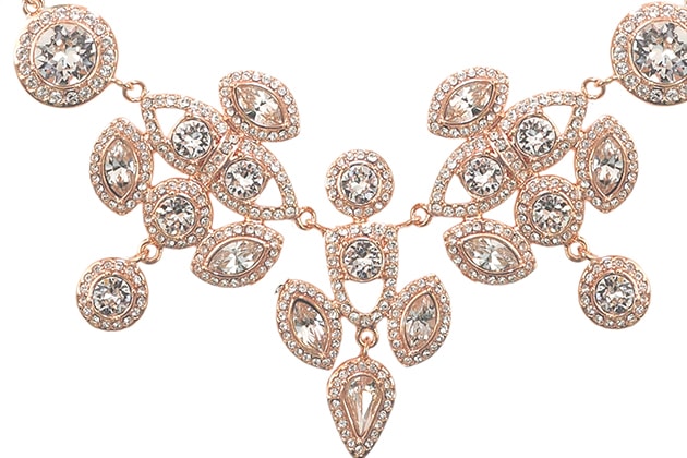 Collier ARINA orné de cristal blanc – Image 2