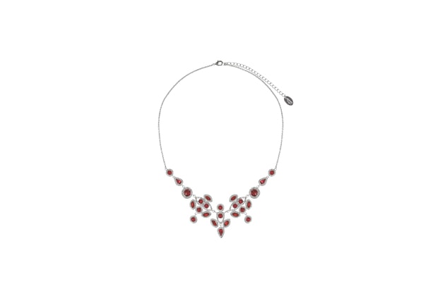 Collier ROUGE CRUSH cristal par moulin rouge by on aura tout vu