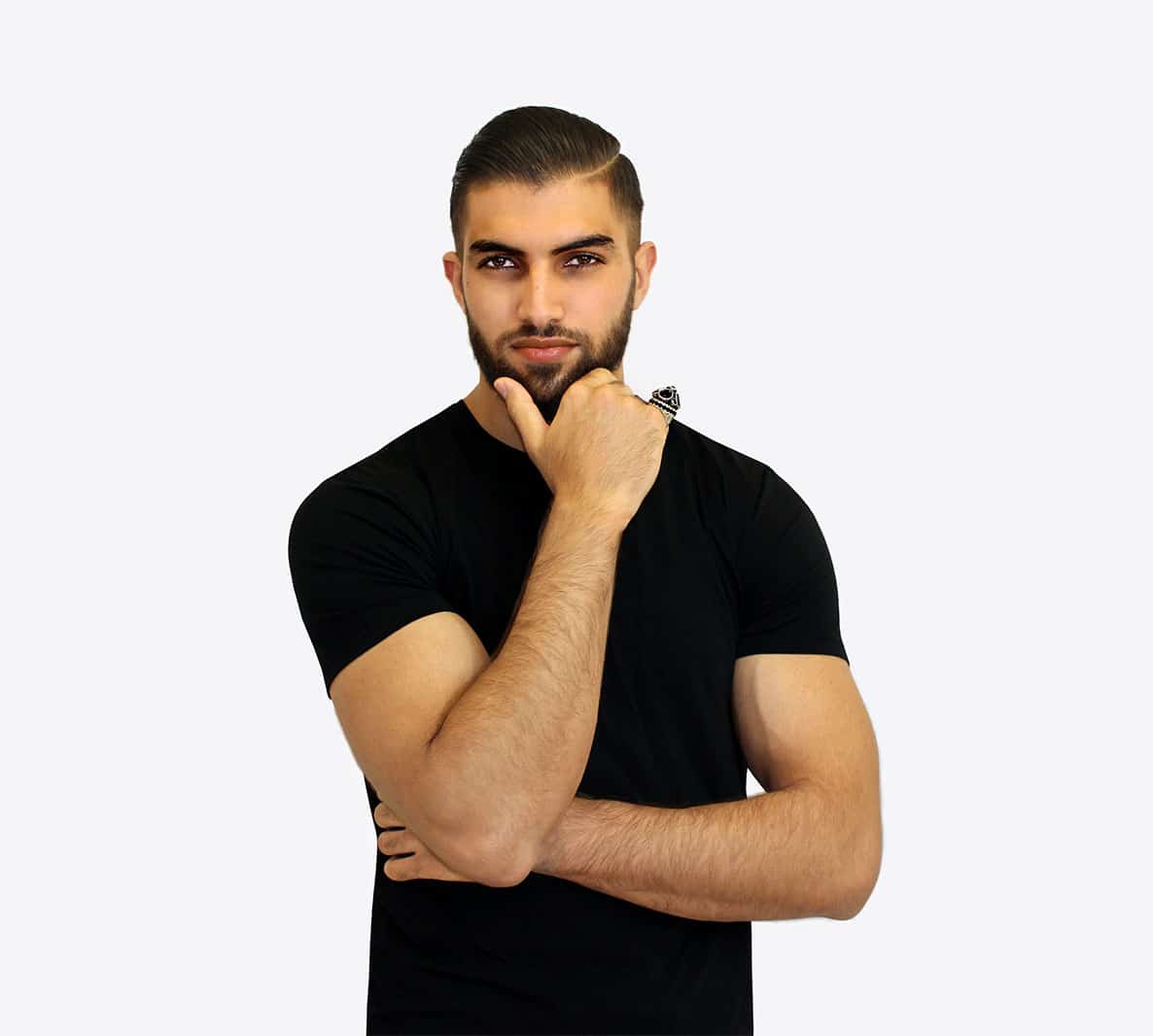 Bague LEONOR ornée de cristaux noirs – Image 4