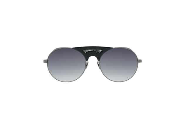 ALCIPE sunglasses in black acetate and metal by on aura tout vu