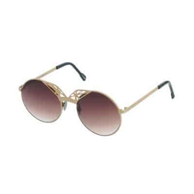 Sunglasses AMARANT gold matte round by on aura tout vu