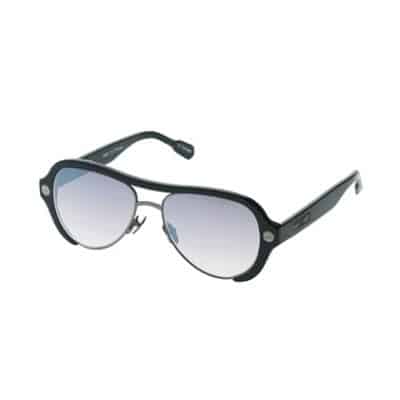 AZUR aviator sunglasses acetate black by on aura tout vu