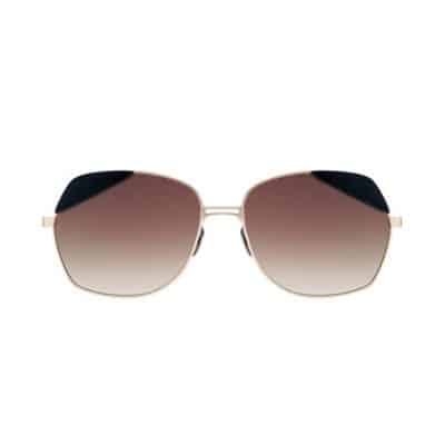 BATIK aviateur sunglasses by on aura tout vu gold matte