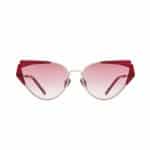 Lunettes de soleil BRONZE or et rouge par on aura tout vu