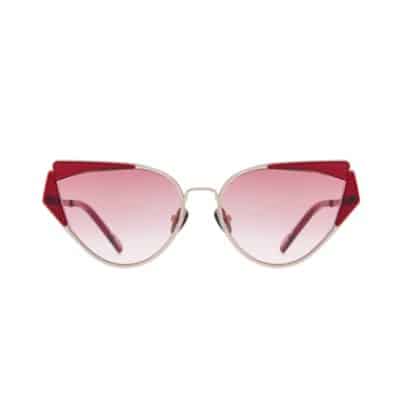 Lunettes de soleil BRONZE or et rouge par on aura tout vu