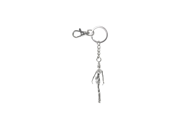 Porte cles danseuse en cristal par moulin rouge by on aura tout vu