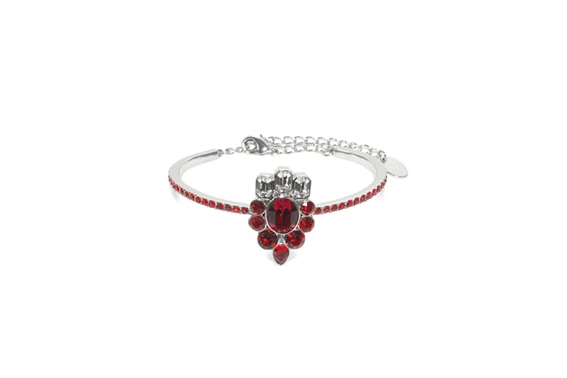 Bracelet CELEBRATION red and white crystal by moulin rouge by on aura tout vu
