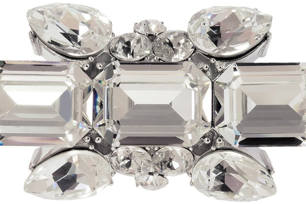 Bague RANIA ornée de cristaux blancs – Image 3