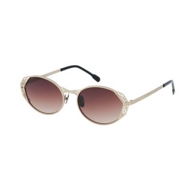 Sunglasses BOMBY geometrical openwork gold by on aura tout vu