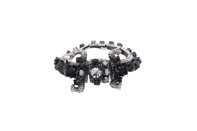 Bracelet ANDRO orné de cristaux noirs – Image 2