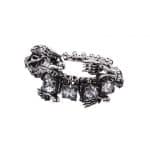 Bracelet AGARO orné de cristaux noirs – Image 2