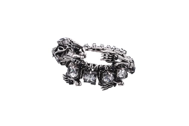 Bracelet AGARO orné de cristaux noirs – Image 2