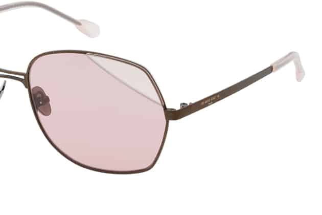 Lunettes de soleil BATIK aviateur en rose poudré – Image 4