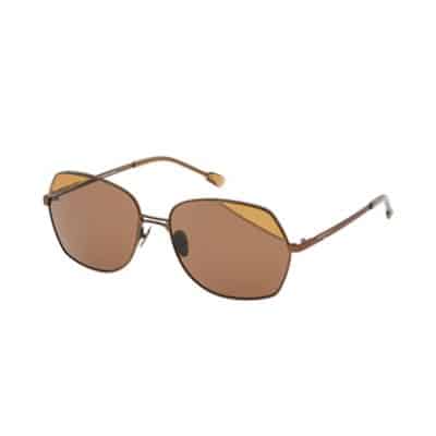 brown aviator sunglasses