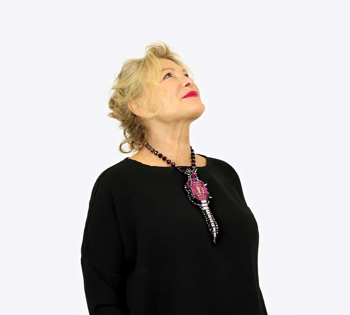 Plastron ASTRA brodé de perles et de cristaux – Image 3