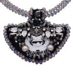 Plastron ATRIL brodé de perles et de cristaux – Image 2