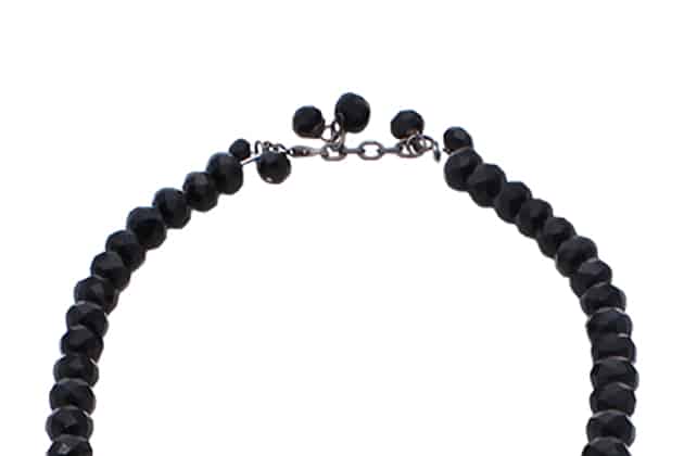 Plastron Diablotin handmade avec des cristaux