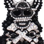 Handmade devil breastplate with crystals