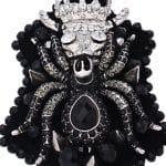 Collier plastron ARTIN brodé de perles et de cristaux – Image 2