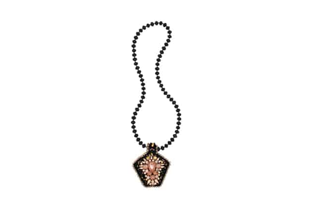 Collier plastron upcyclé AFTOL