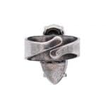 Bague MADHAVI Noir irisé – Image 2