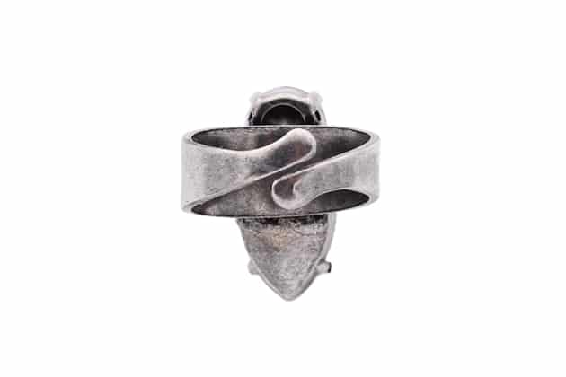 Bague MADHAVI Noir irisé – Image 2