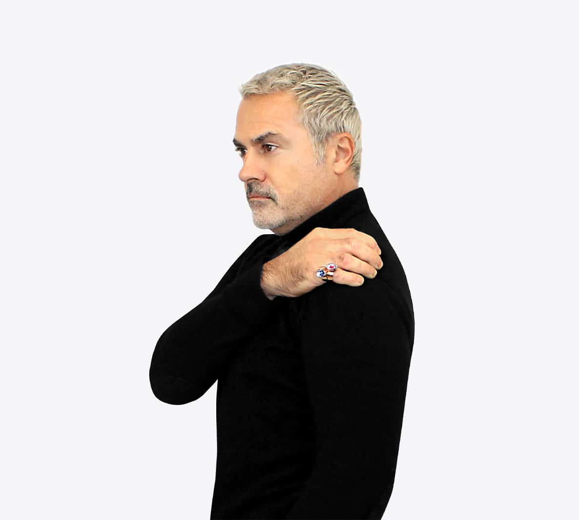 Bague BETSY ornée d'un cristal rose – Image 5