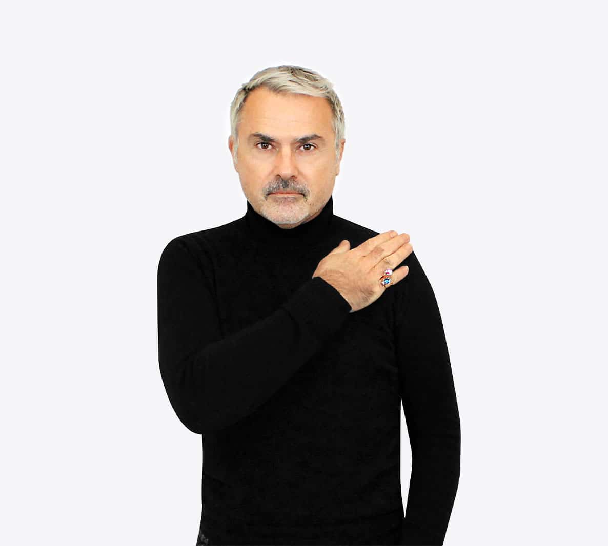 Bague BETSY ornée d'un cristal rose – Image 4