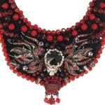 Plastron CILIA brodé de perles et de cristaux – Image 2