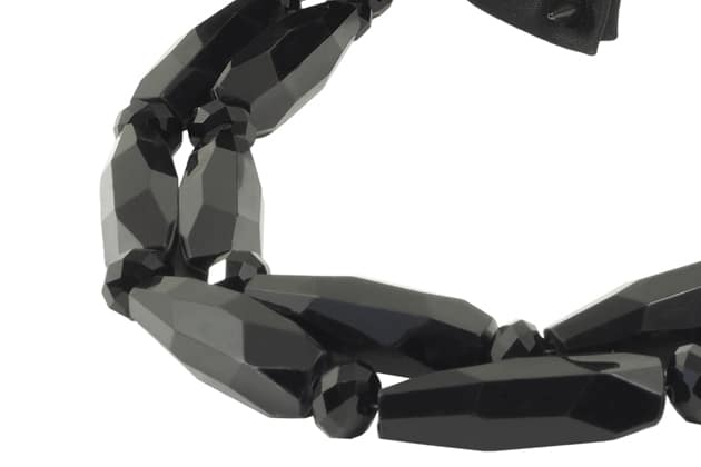 Nœud Papillon CLEO réhaussé de perles noires – Image 3