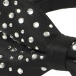 Nœud Papillon COLLINS noir réhaussé de strass blancs – Image 3