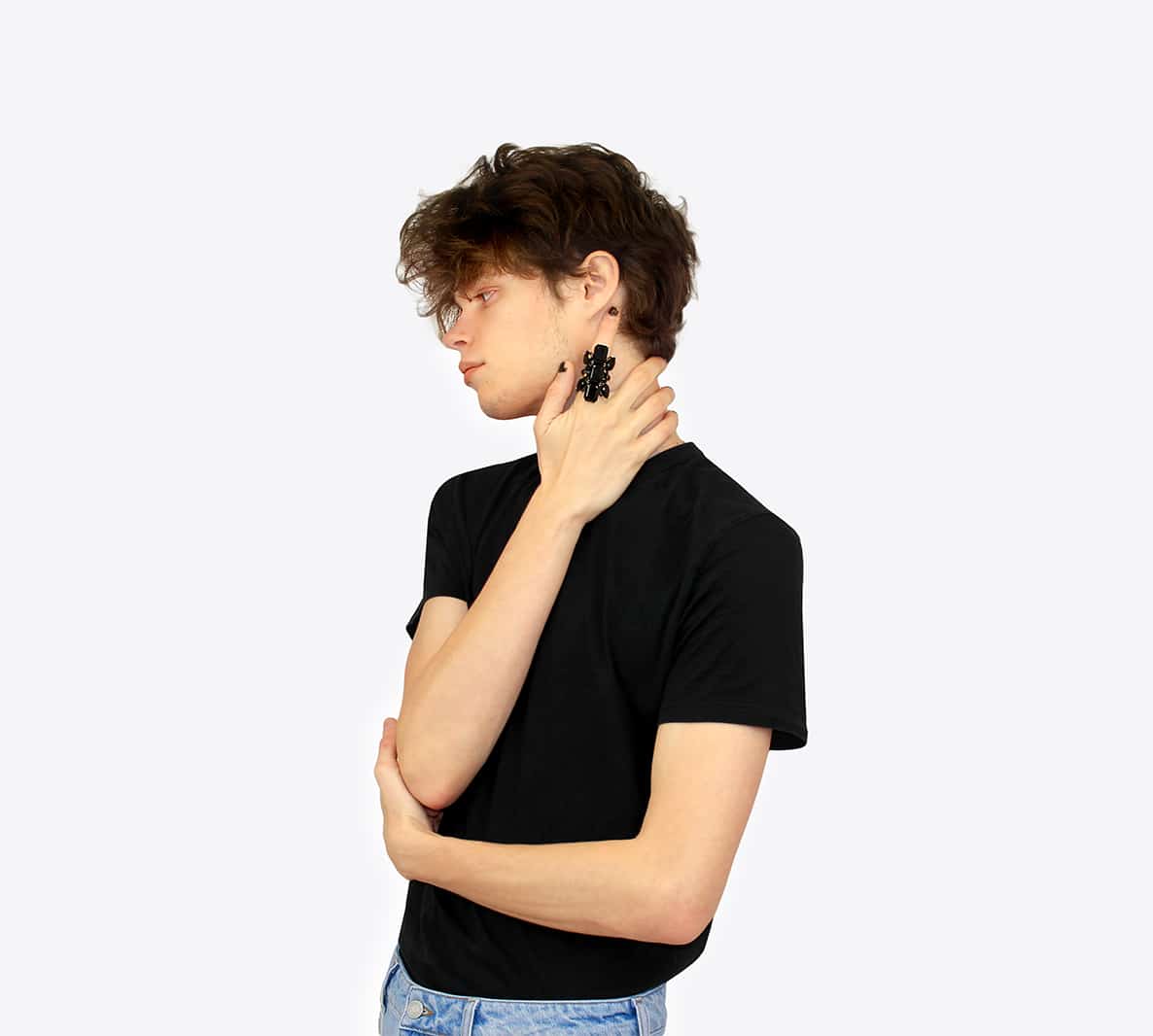 Ulysse mannequin Il porte la bague RANIA