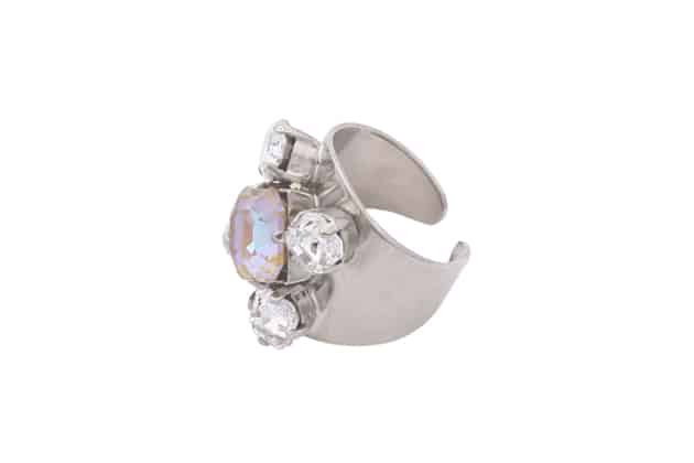 bague cristaux carre par on aura tout vu
