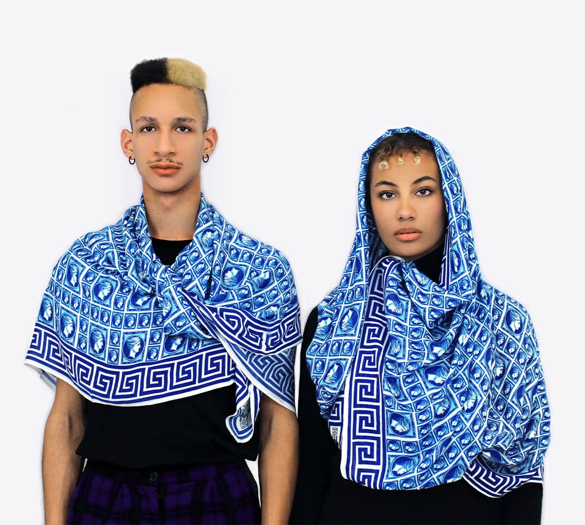 Etole ERAFI imprimée de timbres bleus – Image 4