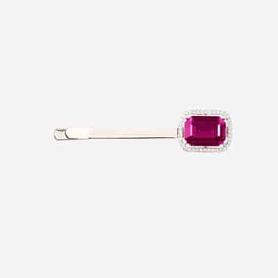 barrette a cheveux rose moulin rouge by on aura tout vu