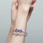 bracelet datura zhang zhehan x on aura tout vu bracelet blanc