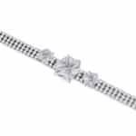 Collier choker Darius en cristal et fleurs Datura – Image 3
