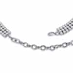 Collier choker Darius en cristal et fleurs Datura – Image 4